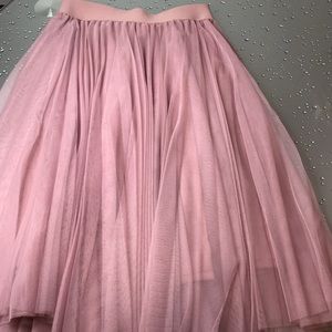 Mauve tutu skirt